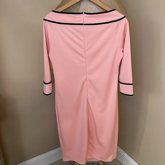 Fashion MIA Pink and Black Dress Size XL New With Tags - Picture 7 of 9